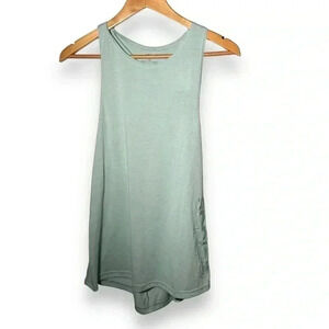 NWT Adidas Seafoam green keyhole back tank  top S